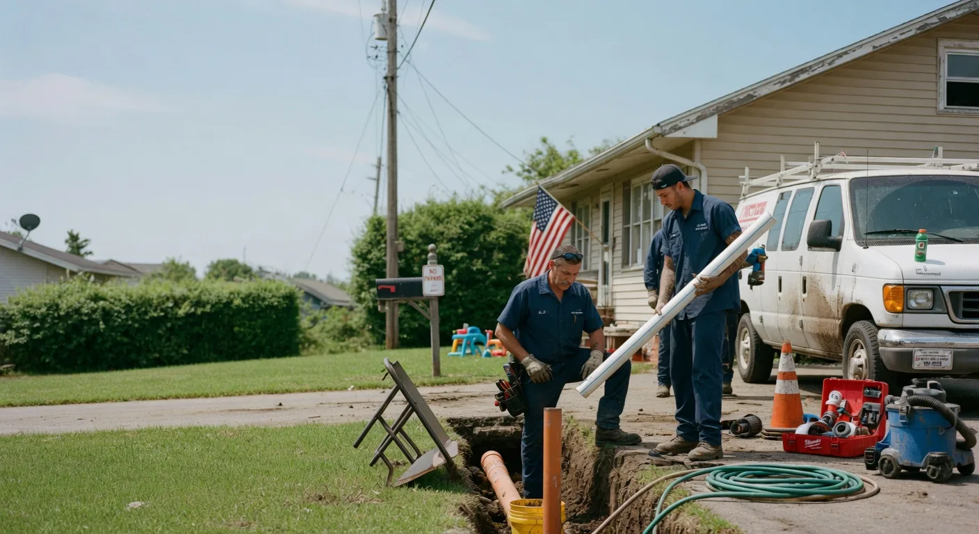 Drain Cleaning in Valliant, OK near me